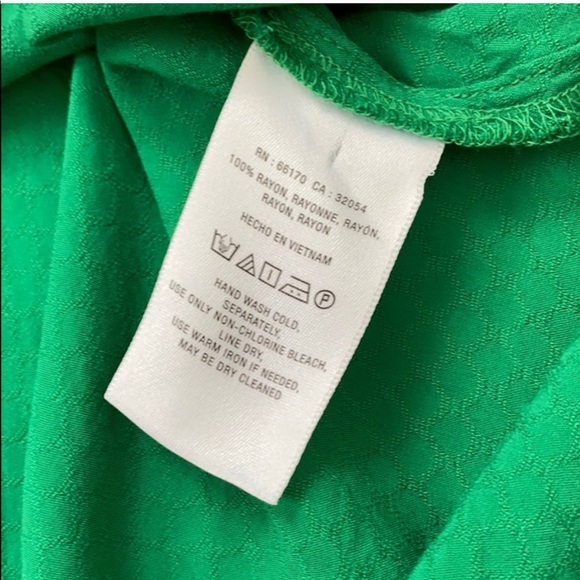 Maeve Green Hina Blouse Ruffle Detail - Picture 4 of 4